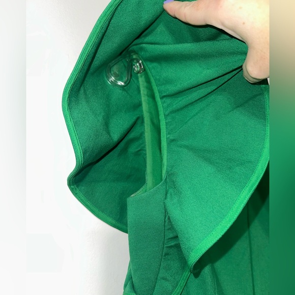 Kate Spade Green Ponte Flutter-sleeve Dress Women’s 0 - Picture 7 of 8